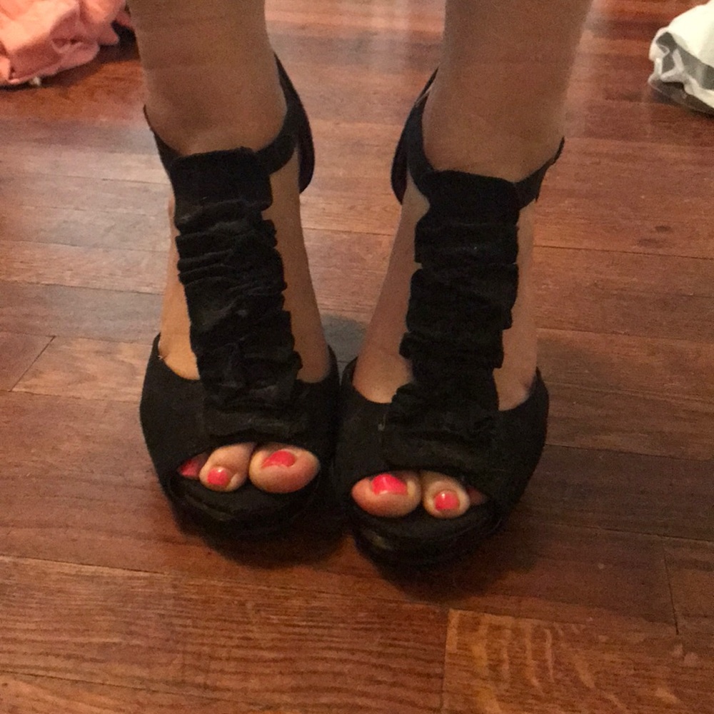 Madden Girl Black Heels